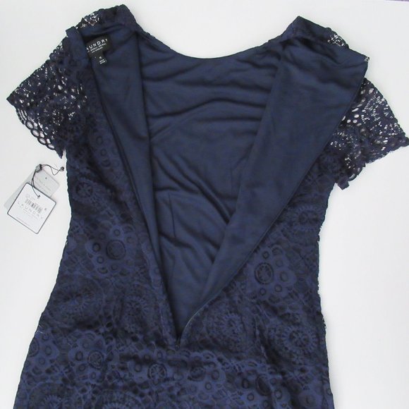 Laundry by Shelli Segal Cap Sleeve Lace Mini Cocktail Sheath Dress NWT $148 - Picture 8 of 8